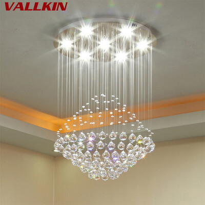 

Modern Crystal Chandeliers Lighting Fixture Ceiling Chandelier Pendant Lamps Chandelier Indoor Deco Hanging Lamp for Home