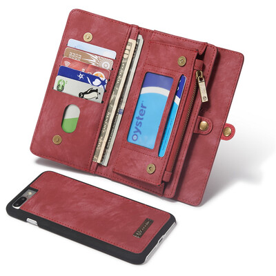 

Samsung Galaxy S8S8 PlusNote 8 Luxury Leather Commerce Multi-function Detachable Wallet Card Clip Cover Phone case