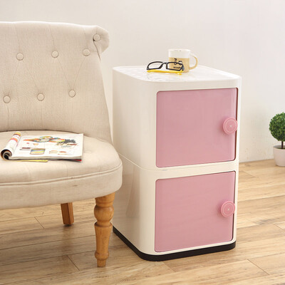 

Yimei family goods emc double storage cabinet living room cabinet can open the door storage cabinet bedside table YM-3806