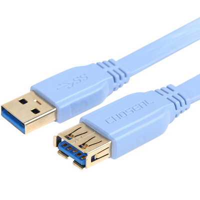 

Акихабара (CHOSEAL) Версия QC5303 USB 2.0 А / МБ / М высокоскоростной линии тонкие плоские данные печати 1,5 м