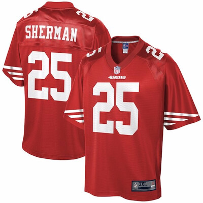 

Mens San Francisco 49ers Nike Scarlet Game Custom Jersey