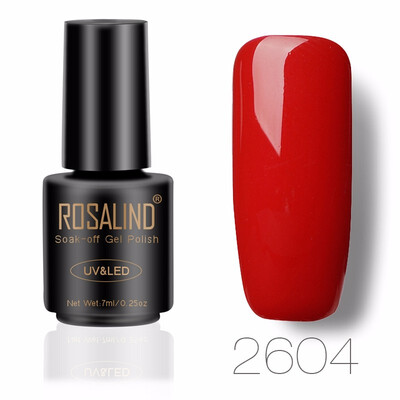 

ROSALIND 7ML Nail Polish Gorgeous Color Nail Gel Polish Vernis Semi Permanent Top Coat Base Coat Gel Nail Varnishes gel lacquer