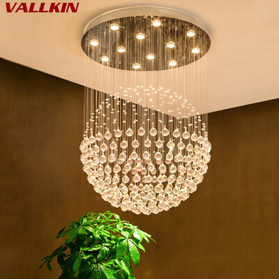 

K9 Modern Crystal Chandeliers Light Fixture Luxury K9 Crystalline Chandelier Lighting Indoor Home Decocation Pendant Light Lamp
