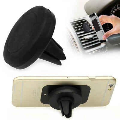 

Universal Car Magnetic Air Vent Mount Clip Holder Dock For Cell Phone Tablet GPS