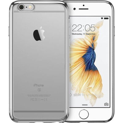 

Первые миллиарды цветы (ESR) iPhone6 ​​/ 6с телефон оболочка / защитный рукав 4,7 дюйм Apple, 6 / 6S наборы мобильных телефонов из силикона мягкой оболочки прозрачного цвета сопротивление кристалл падение Yao серии Silver Meteor