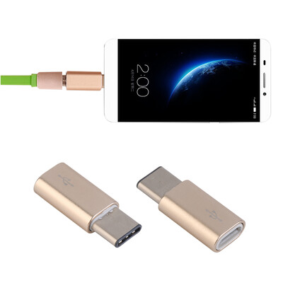 

Алюминий Тип-С вилка для Micro USB Женский Кабельный адаптер конвертер