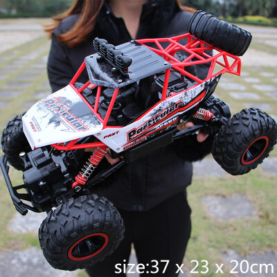 

112 Rock Crawlers 4x4 Driving Car Double Motors Drive Bigfoot Car Remote Control Car Model Off-Road Vehicle Toy