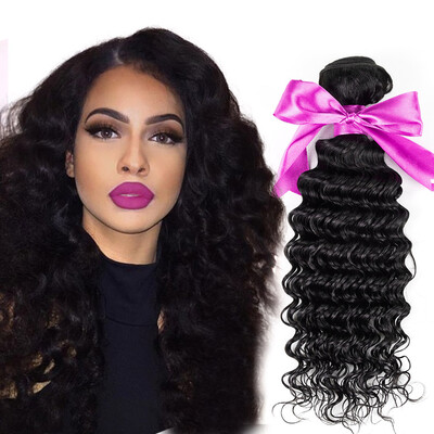 

Dream Like Indian Deep Wave Bundles Unprocessed Human Hair Virgin Hair Deep Wave 3 Bundles