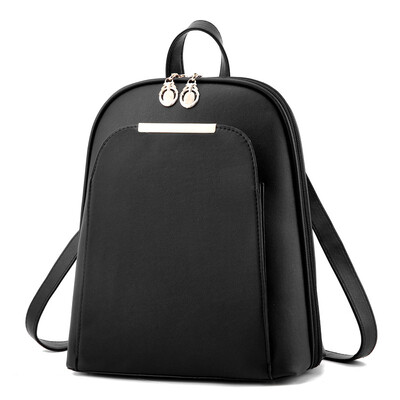 

2018 New Winter Ladies Leisure Backpack Institute Wind Fashion Travel Bag Shoulder Bag Womens Korean Version