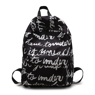 

Fashion Women Girls Schoolbag Female Korean High School Student Bag Backpack Street Fashion Shoulder Bag Travel Mochila