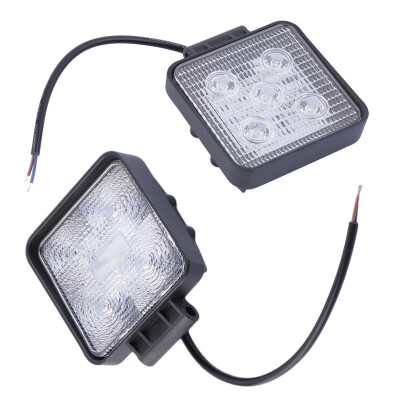 

15W 5LED Square Spot/Flood Beam Work Lamp Light For Offroads Truck Boat 12V