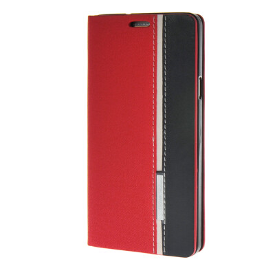 

MOONCASE Premium Synthetic Leather Wallet Flip Card Slot Holster Pouch Stand Shell Back Case Cover for Samsung Galaxy A7 Red