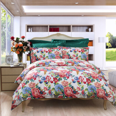 

FUANNA cotton bed setbed kit duvet coverbed sheetpillowcase