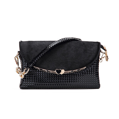 

Luxury Horse hair handbags new women bags designer famous brand ladies evening bags Diamonds Sequined women messenger clutch bag