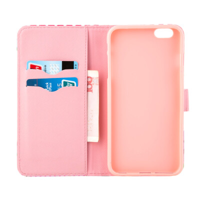 

MOONCASE Case for iPhone 6 Plus (5.5") Flip Leather Wallet Card Slot Foldable Stand Feature Case Cover [Pattern series] /a05