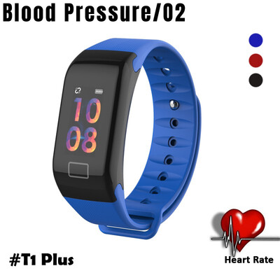 

Intelligent color screen Bracelet movement step by step sleep monitoring heart rate blood pressure oxygen movement circular screen