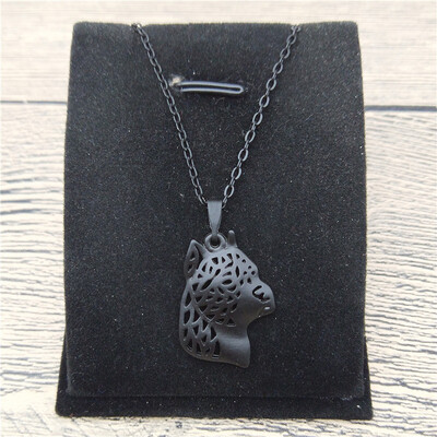 

New American Staffordshire Terrier Necklace Trendy Style Bull Terrier Pendant Necklace Women Fashion Pet Dog Jewellery