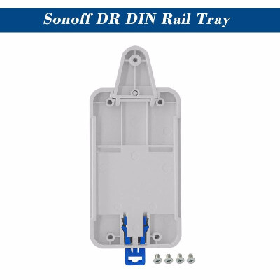 

eWeLink DR DIN Rail Tray ITEAD Adjustable Mounted Rail Case Holder Solution for eWeLink Switch Mounted Onto The Guide Track Kit for