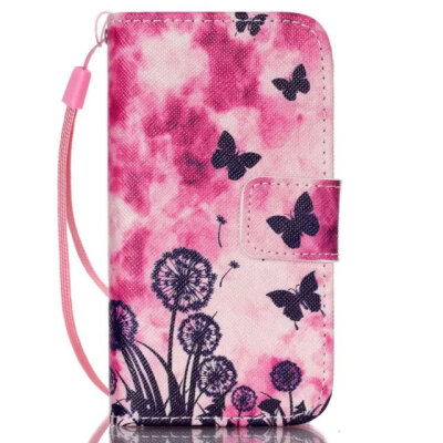 

MITI iPhone 4S Case Luxury Colorful Print PU Leather Mobile Phone Case For Apple iPhone 4 4S Side Open Flip Back Cover Bag i4