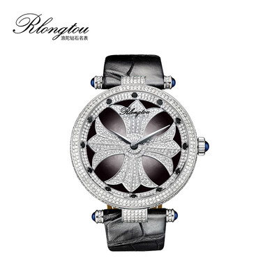 

RlongTou Wrist watch women Lucky series 127L Chrome Hearts Platinum
