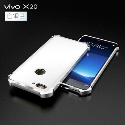 

Goowiiz Phone Case For Vivo X20X20 Plus Fashion Plating Matte Hard PC Hybrid Prevent falling Full Protection