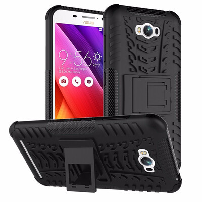 

Goowiiz Phone Case For ASUS Zenfone Max ZC550KLMax plusM1 ZB570TL Armor Tire Texture Rugged Protection PCTPU