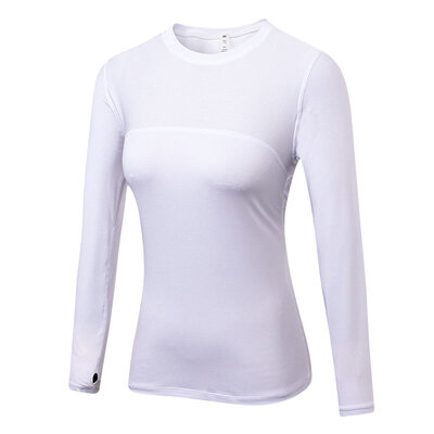 

Hot Women Fitness Tight female T-shirt Training Sport Suit Running Sportswear