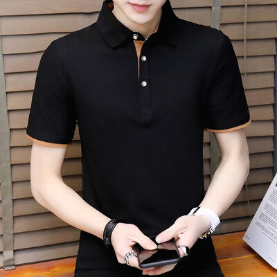 

2018 New Arrival Fashion Men Polo Shirt Men Short Sleeve Casual Men Shirts Slim Fit Polo Cotton Solid Color Mens Polos