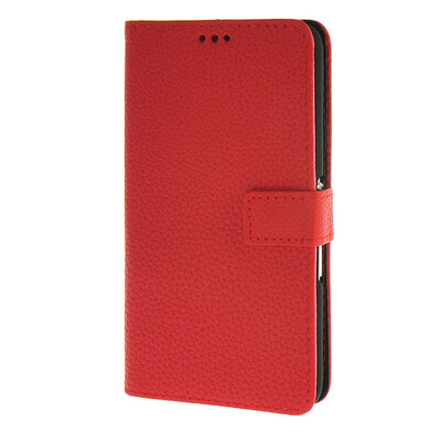 

MOONCASE ЧЕХОЛ ДЛЯ Sony Xperia E4 Wallet Flip Card Slot Leather Bracket Back Red