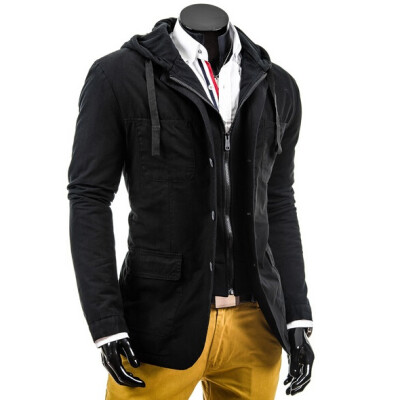 

Zogaa New Mens Jacket Hooded Casual