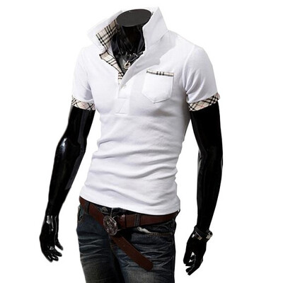 

Zogaa New Men's POLO Shirt Casual Short Sleeve