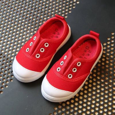 

Girls Boys Fashion Canvas Sneakers Children Shoes For Kids Flats Heels Casual Loafer Shoe