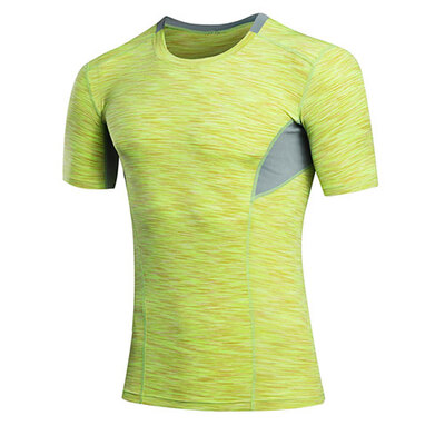 

Dry Quick Compression Tights Mens T-Shirt Short