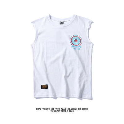 

Damaizhang Brand Designer Men Hip Pop Tanks Casual Sleeveless Cotton Men Tank