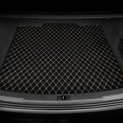 

Wufu Jinniu flat leather car trunk mat tail mat for BMW Brilliance 5 Series Li18 Lingfeng series cool black