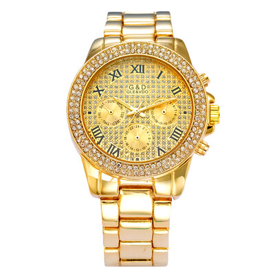 

Швейцарские часы Мужчины Женщины Кристалл платье кварцевые часы Кристалл Элегантный бизнес наручные часы Лучшие Подарки GD201501