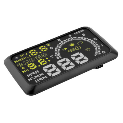 

W02 светодиодные автомобилей HUD Head Up Display OBD2 интерфейс Разъем / Играть Скорость системы Предупреждать