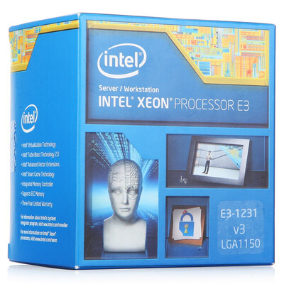 

Intel четырёхъядерные процессоры E3-1231v3 1150 коробочный процессор интерфейса