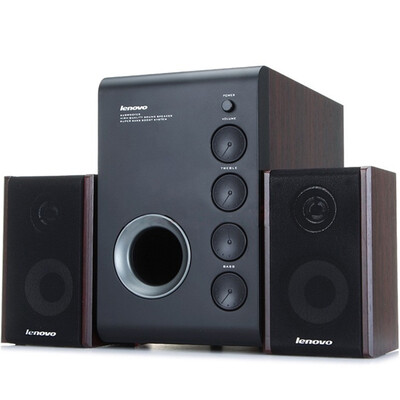 

Lenovo (Lenovo) S3000-A настольного компьютера колонка 2,1 мультимедиа аудио сабвуфер активного черное дерево