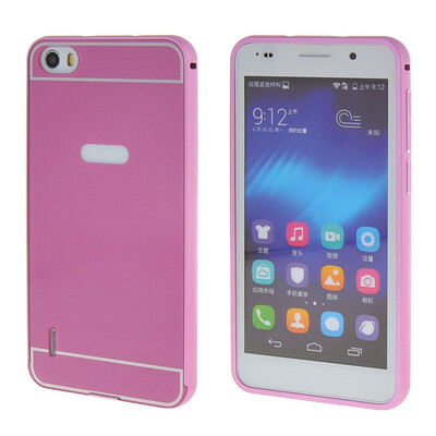 

MOONCASE Huawei 6 Случай 2 В 1 жесткий бампер вставить обложка чехол для Huawei Honor 6 розовый