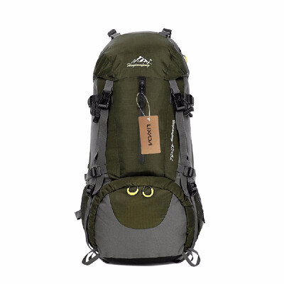 

Lixada 50L Waterproof Outdoor Sport Hiking Trekking Camping Travel Backpack Pack Mountaineering Climbing Knapsack with Rain Cover