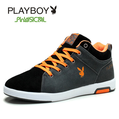 

PLAYBOY brand New fashion leisureWith velvet&high-topWarm cottonSports sneakersMens shoes