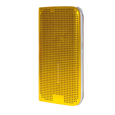 

MOONCASE Slim Surface holes Leather Side Flip Pouch Shell Back ЧЕХОЛ ДЛЯ Samsung Galaxy S6 Gold
