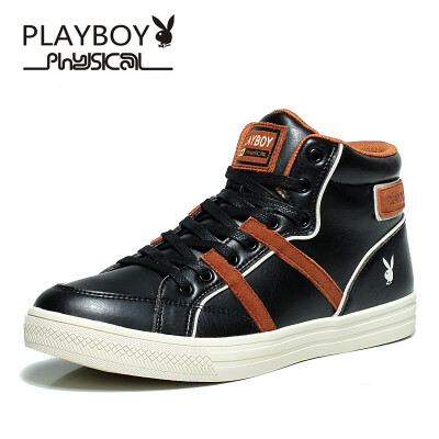 

PLAYBOY brand WinterNew casualHigh-top sneakerBootsMens shoes