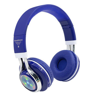 

TOPROAD LED audifonos Bluetooth Headphones Glowing Foldable Earphone Wireless Stereo Music Headset With Mic FM Radio TF Headset