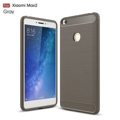 

For Xiaomi MAX2 Carbon Fiber Phone Cases Soft Anti-Knock Cover For Xiaomi MAX2 case