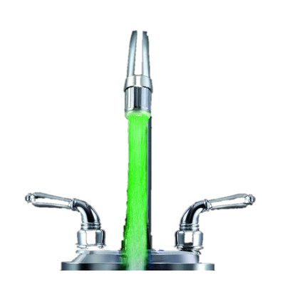 

Cntomlv LED Water Faucet Stream Light 7 цветов Изменение свечения Душевая струя Датчик давления напора Датчик температуры в ванной