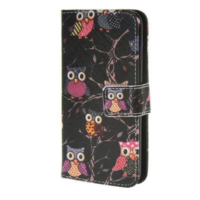 

MOONCASE чехол для iPhone 6 Plus (5.5") Pattern series Leather Flip Wallet Card Slot Stand Back Cover