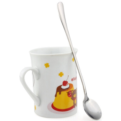 

mymei Tea Long Handle Coffee Spoons Stainless Steel Cute Handled Exquisite