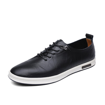 

2018 New Comfortable Men Casual Shoes Loafers Shoes Quality Split Leather Shoes Men Flats Hot Sale Moccasins Shoes 38-44
